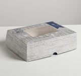 Упаковка для кондитерских изделий «Большиx побед», 20 x 17 x 6 см